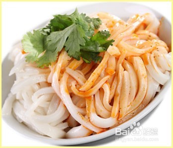 米皮的制作方法