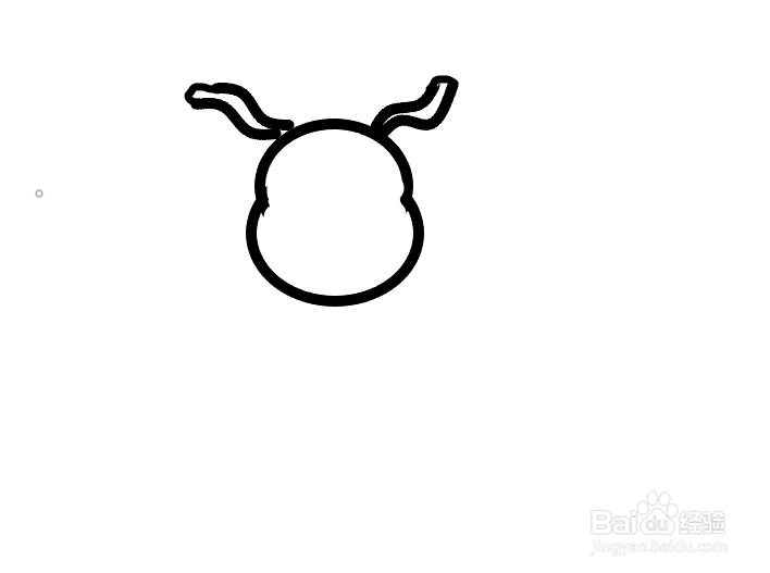 可爱毛毛虫简笔画