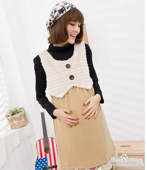 孕妇装也能很时尚