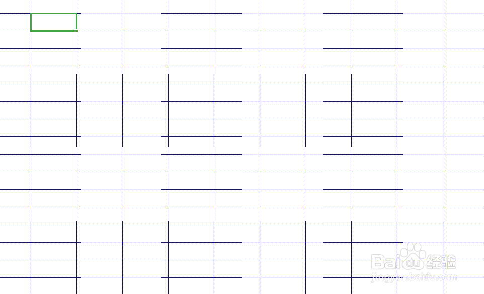 wps表格中怎么设置网格线颜色