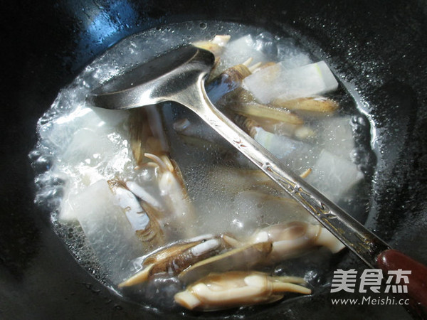 冬瓜蛏子汤的做法