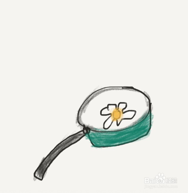 涂鸦系列之如何画平底锅煎蛋