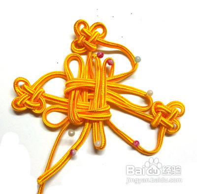 怎样让吉祥结和酢浆草结完美结合