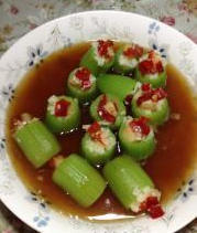 怎么做蒜泥干贝丝瓜盅