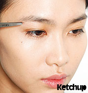 眉毛的简单画法