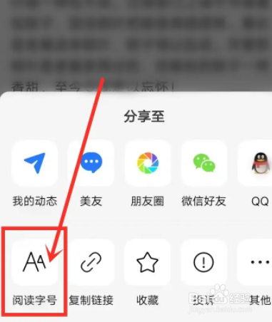 美篇文字太小看不清怎么办