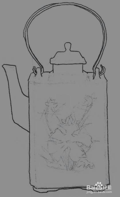 速写:如何绘制茶壶