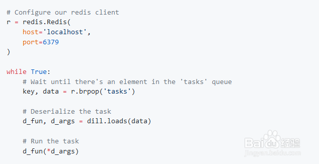 用极简的Python代码实现简单的任务队列