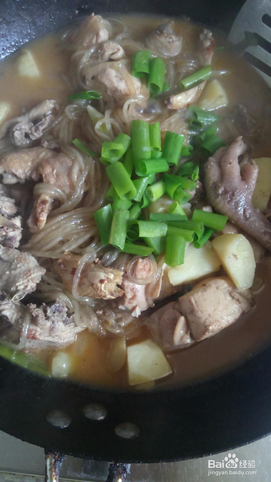 土豆粉条鸡块做法