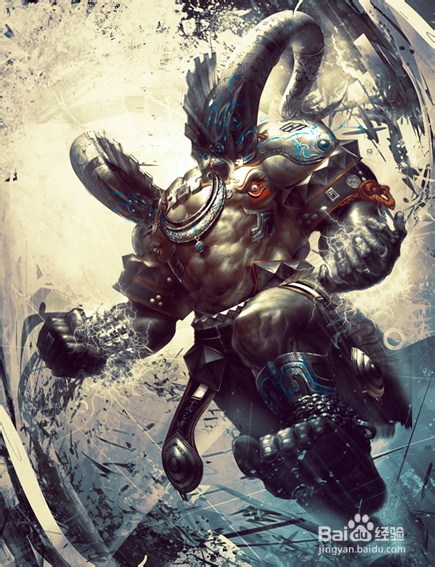 战神刑天原画制作流程