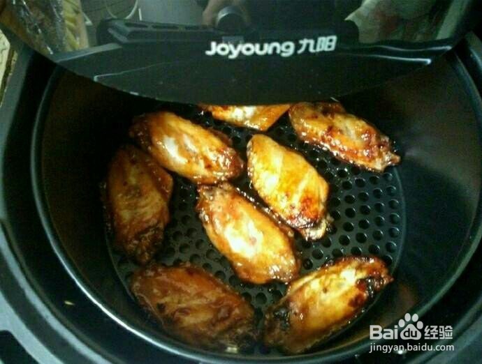 空气炸锅版的蜂蜜烤翅的做法!!!