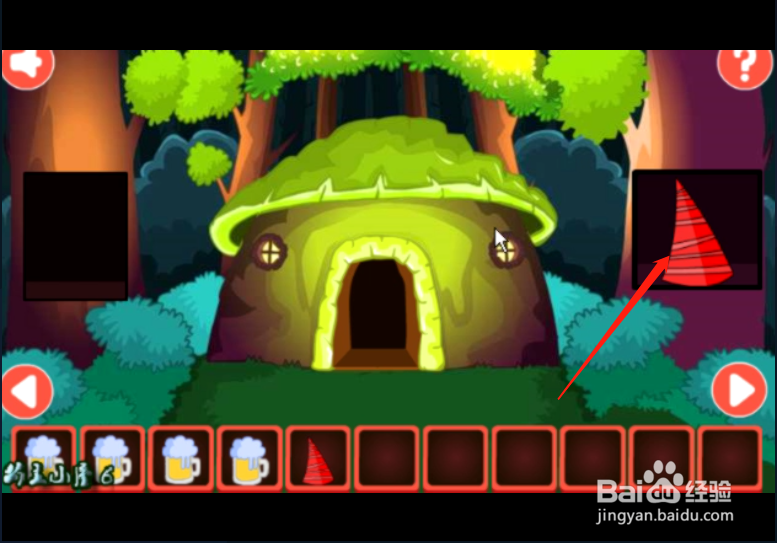 小游戏《新年胡子大叔逃脱2》如何通关