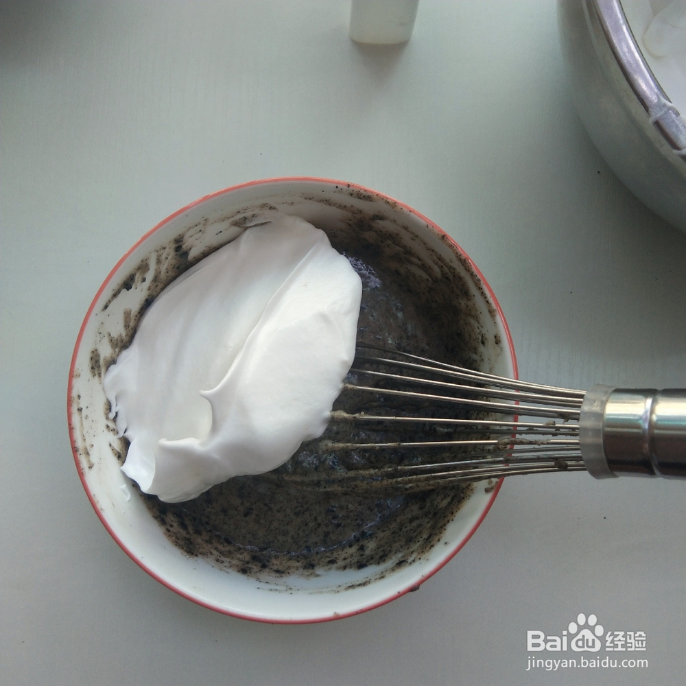 无法抵挡的黑芝麻戚风蛋糕