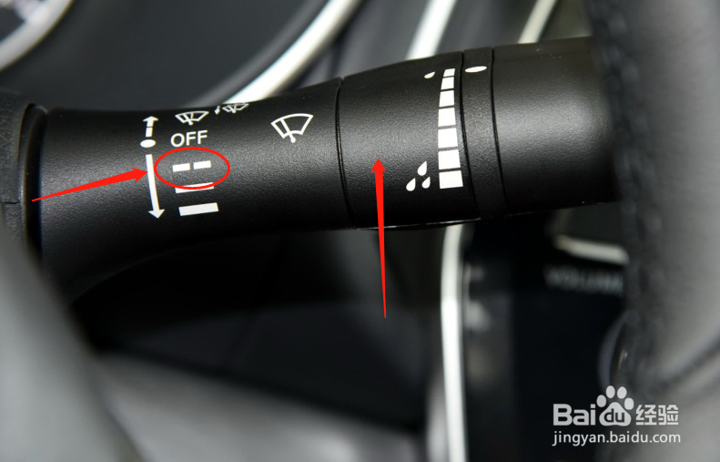 日产西玛汽车雨刮器档位怎么调节