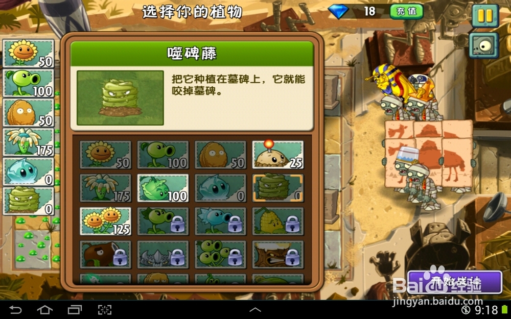 植物大战僵尸2神秘埃及第九天二星