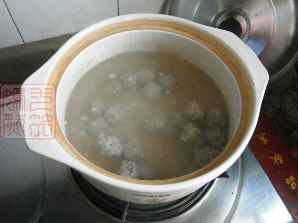 羊肉丸子冬瓜汤