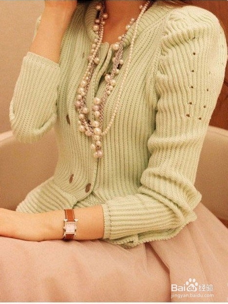 热搭配秋冬季的小清新森林系文艺时尚百搭针织衫