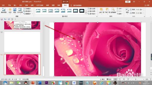 PPT制作时如何设置背景图片?
