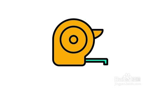 一步一步教你画卷尺简笔画