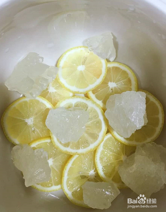 冰糖柠檬膏的做法
