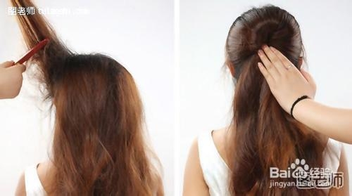 5分钟打造蓬松浪漫淑女发型