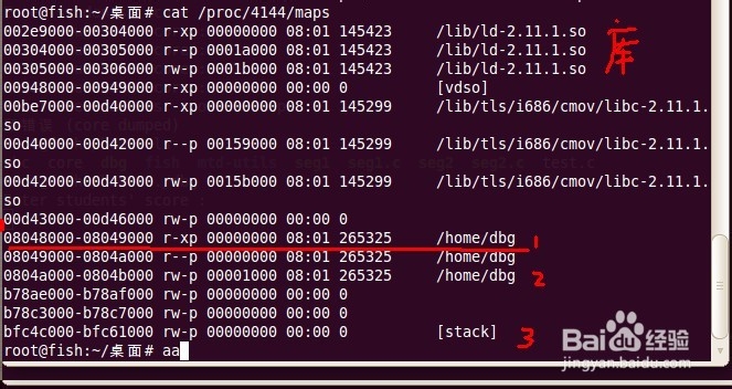 ubuntu学习之：[3]进程在系统内存中的布局