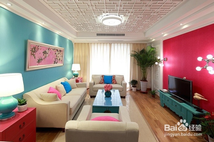 新中式装修效果图图片大全——客厅篇