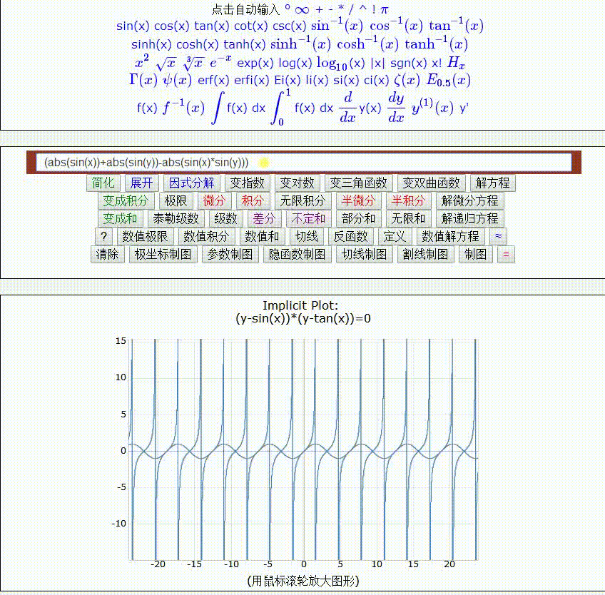 如果隐函数方程遇到周期函数，会怎样？