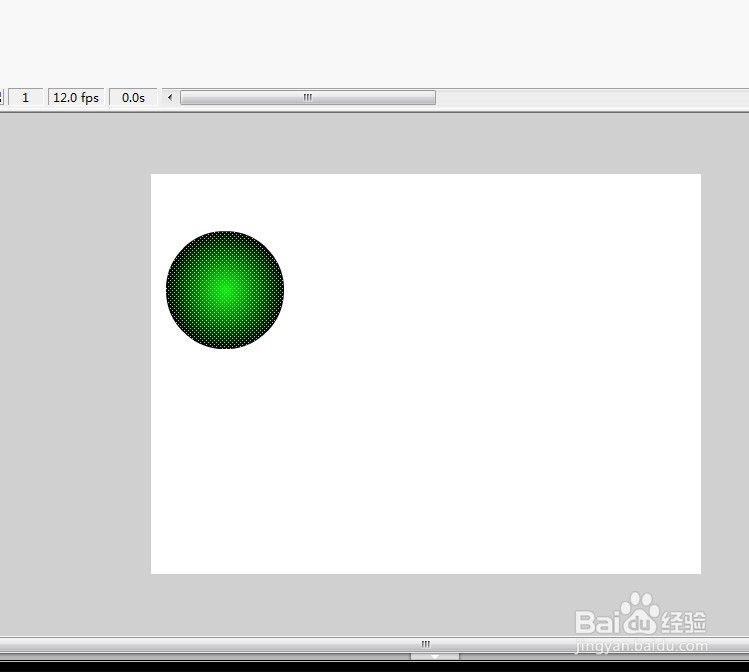 flash制作小球弹跳的效果