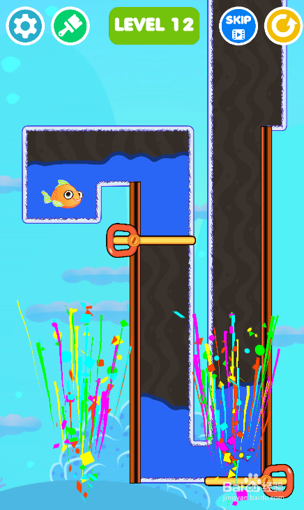 Save The Fish的Level 12如何通关