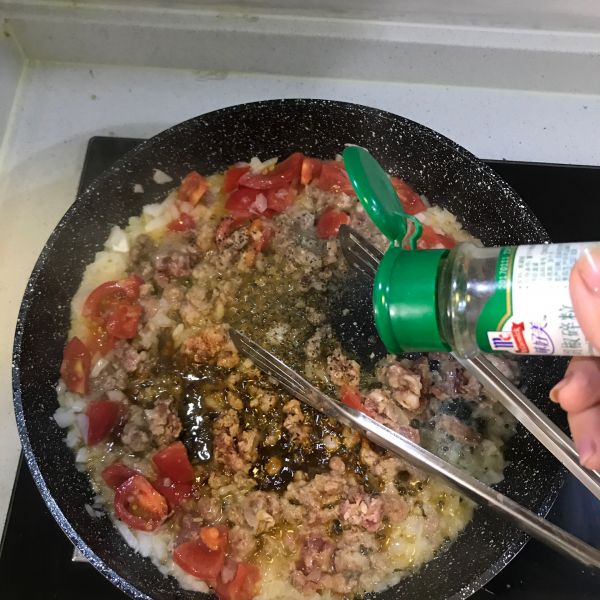 番茄牛肉意大利面