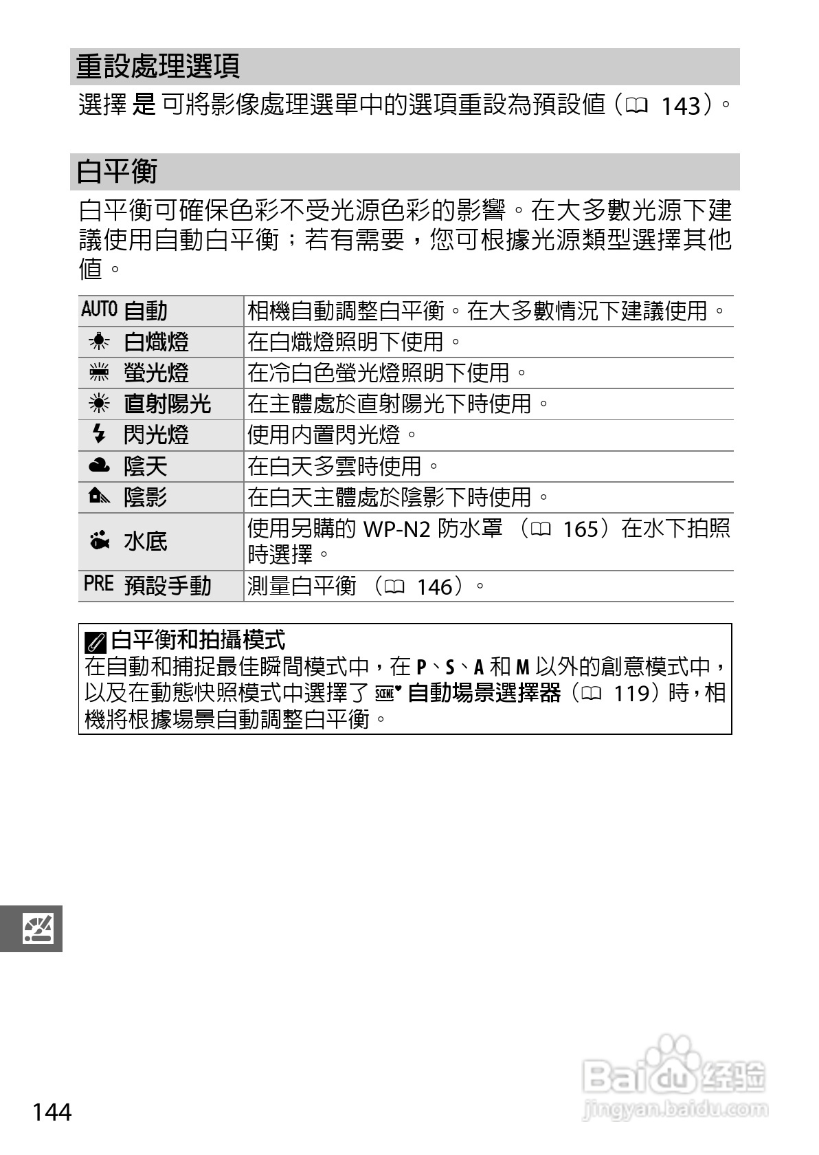 尼康Nikon 1 J3数码相机说明书:[17]
