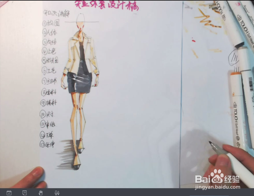 服装设计教程效果图绘制流程