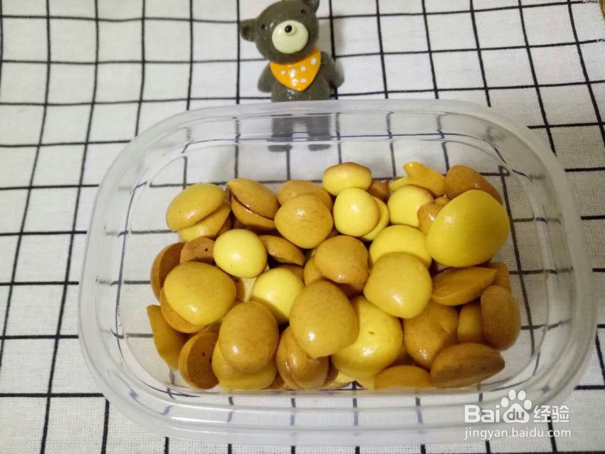 蛋黄奶香溶豆豆怎么做