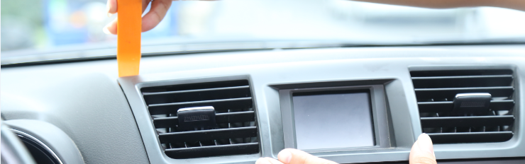 汉兰达10寸导航中控升级安装教程