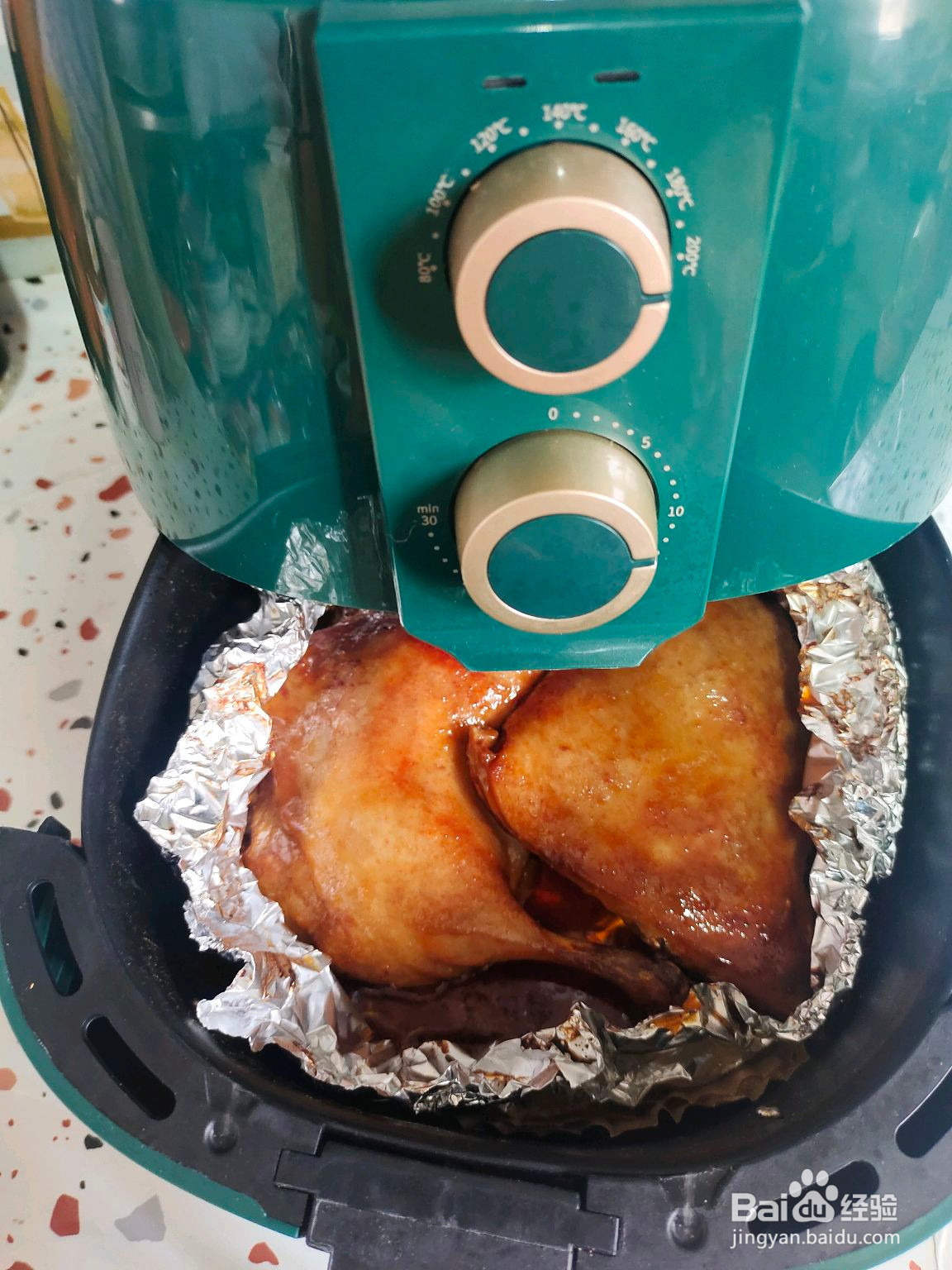 空气炸锅烤鸭腿的做法