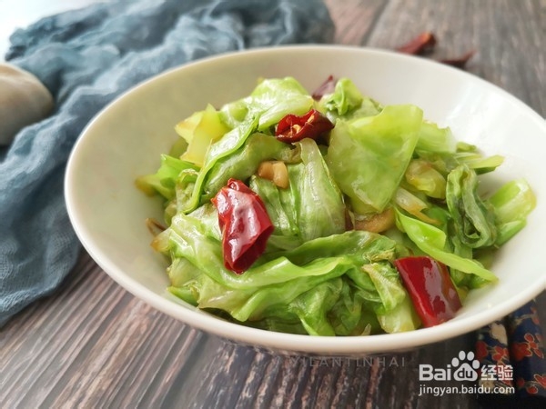 手撕包菜的做法