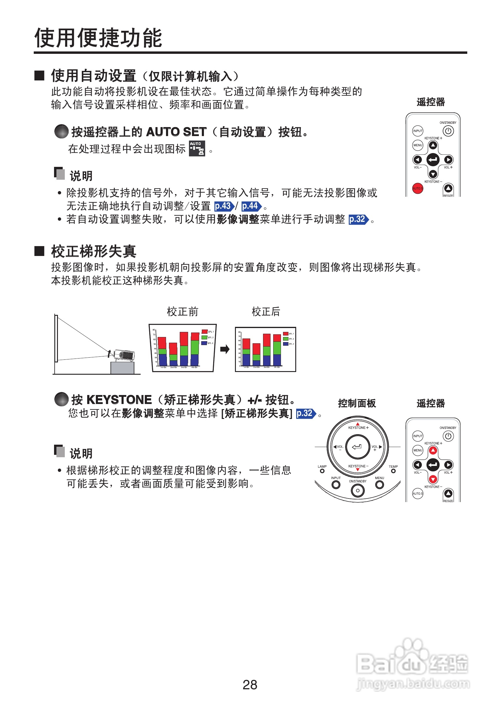 东芝 TDP-XP1影机说明书:[3]