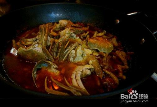 鸡爪蟹煲的做法和材料