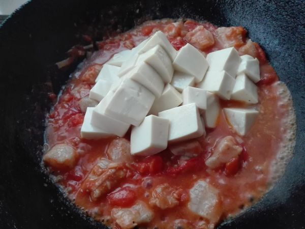 龙利鱼番茄豆腐#非常规创意吃鱼法#