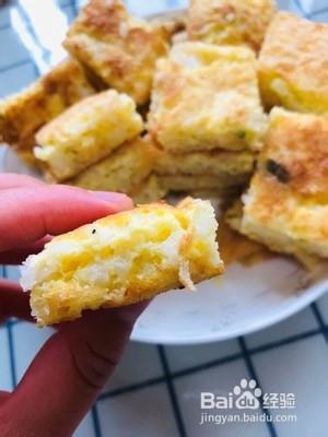 剩米饭的一百种吃法之米饭鸡蛋饼