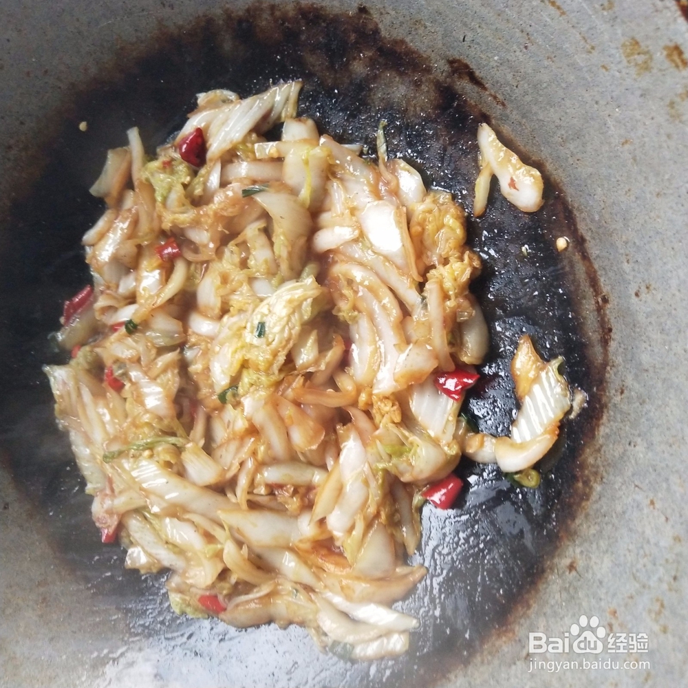 香辣小白菜做法