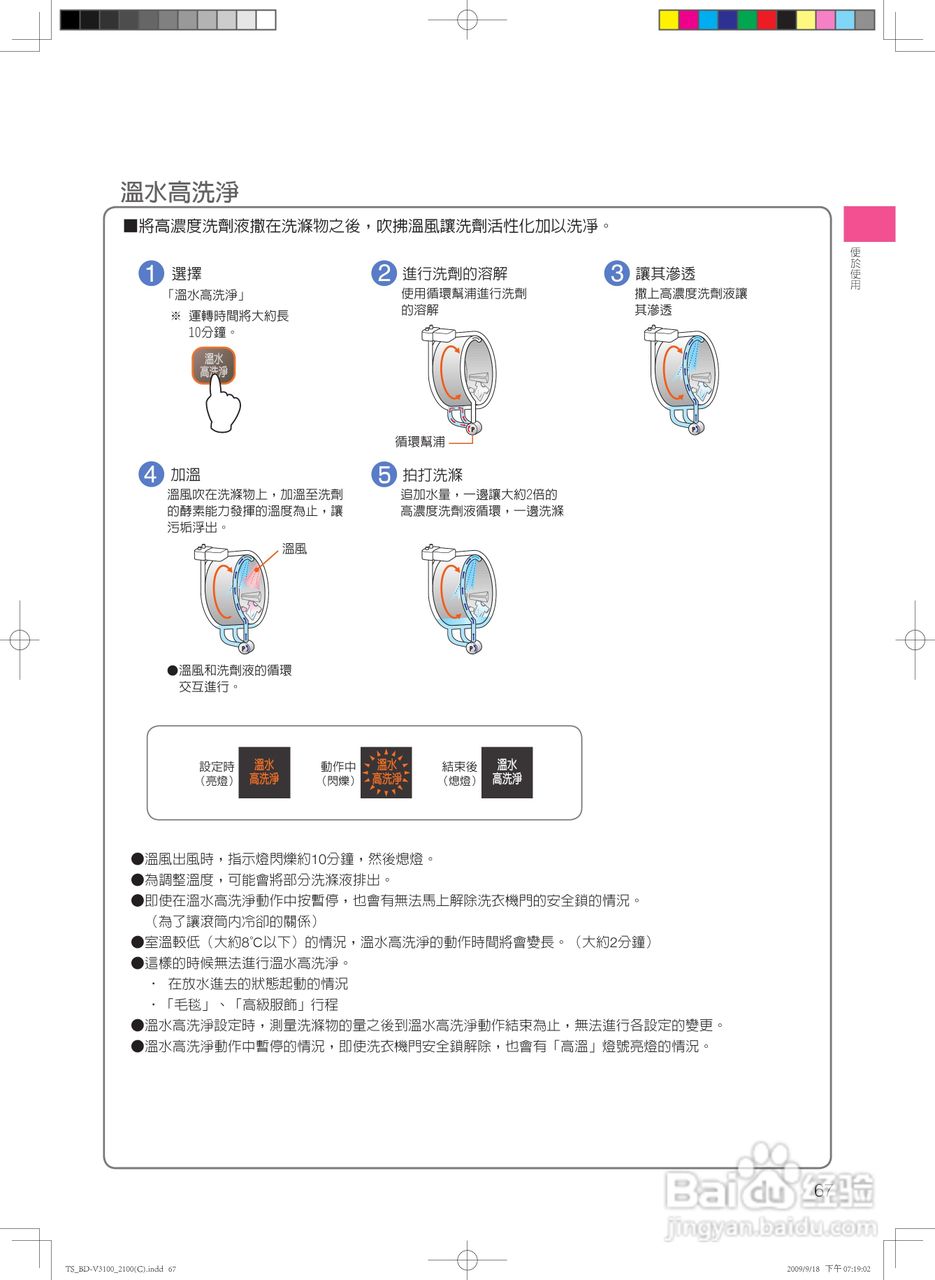 日立SF-BD2300TR洗衣机使用说明书:[7]