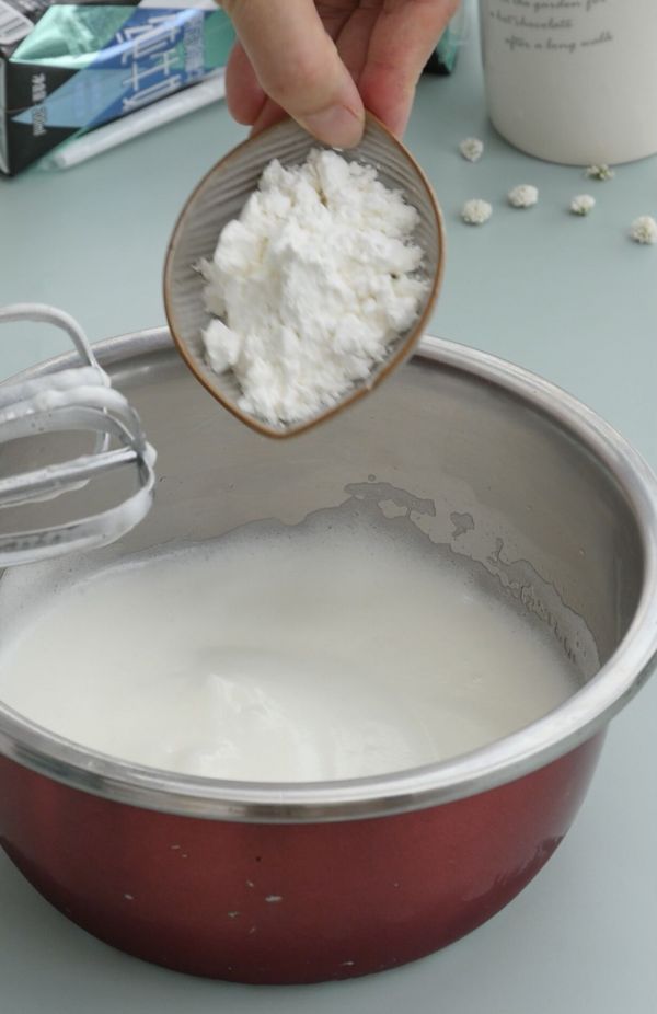 杨梅冰激凌纸杯蛋糕