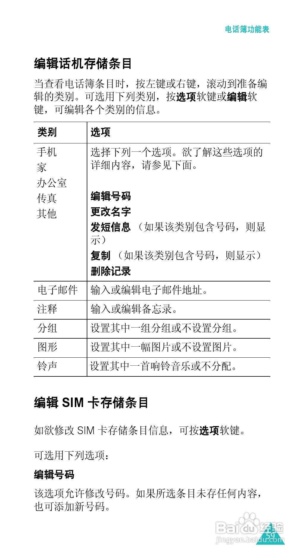 三星SGH-E338手机使用说明书:[6]