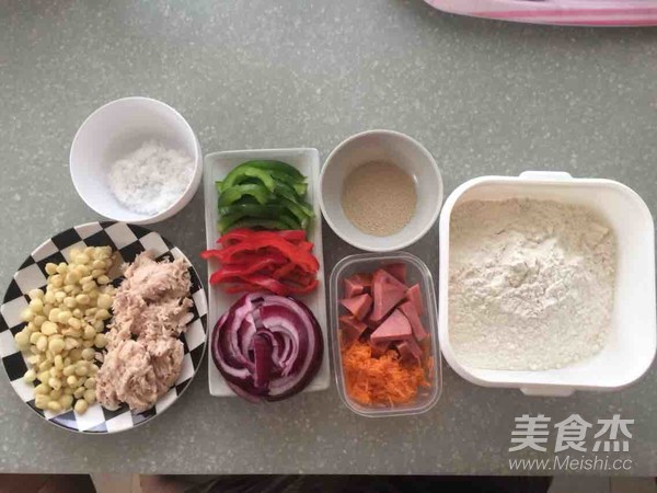 金枪鱼披萨的做法