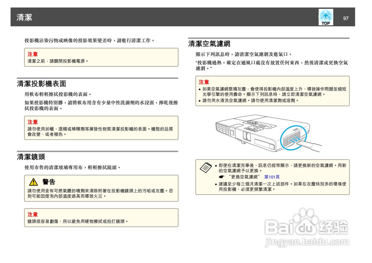 爱普生EB-1750投影机使用说明书:[10]