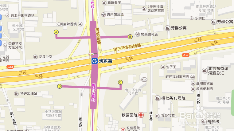 怎么简单的识别并记住北京地铁站的ABCD出口？