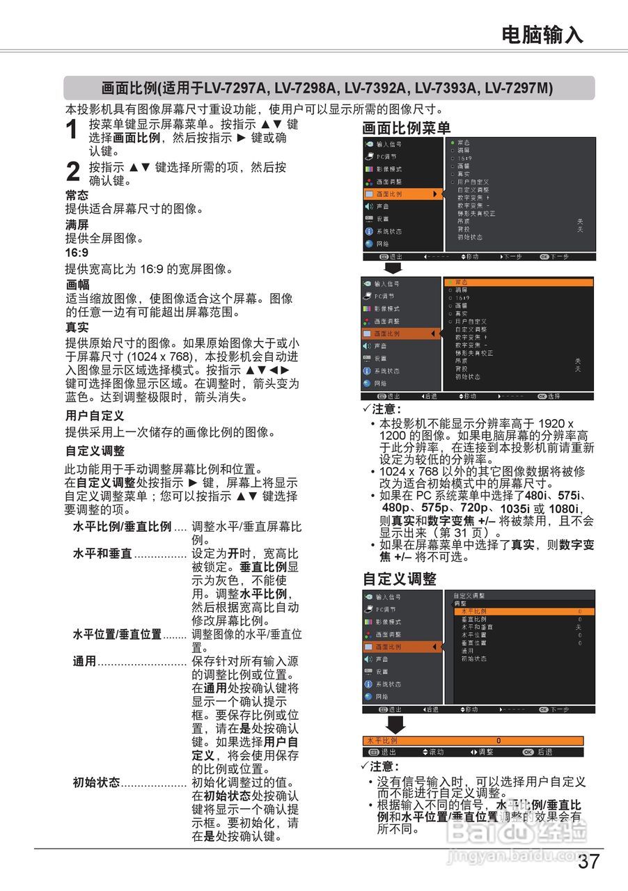 佳能 LV-8227A投影机说明书:[4]
