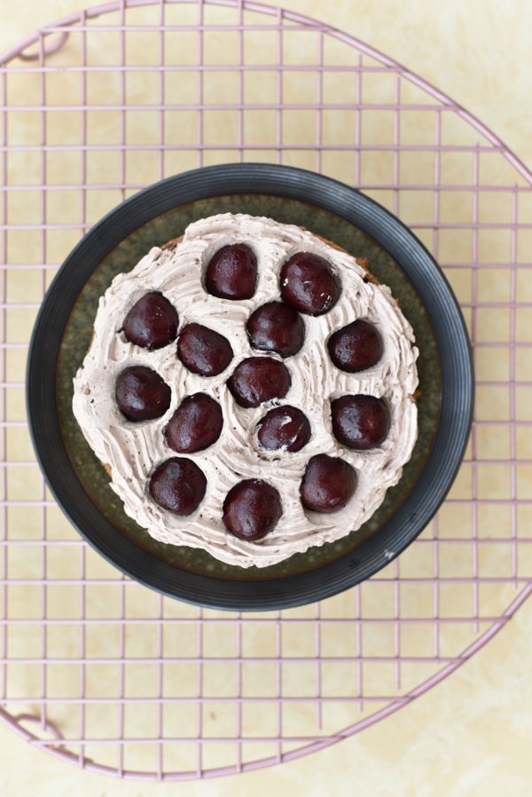 可可水果裸蛋糕